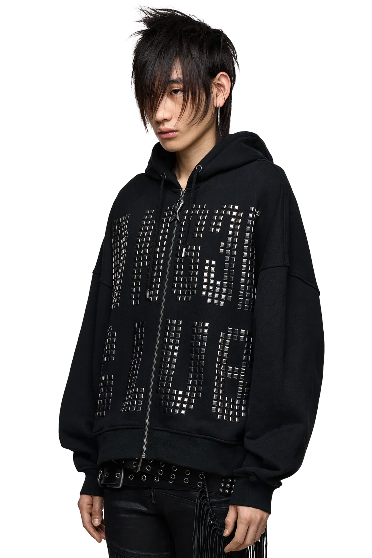 Angel Club Zip Up Hoodie - Image 8