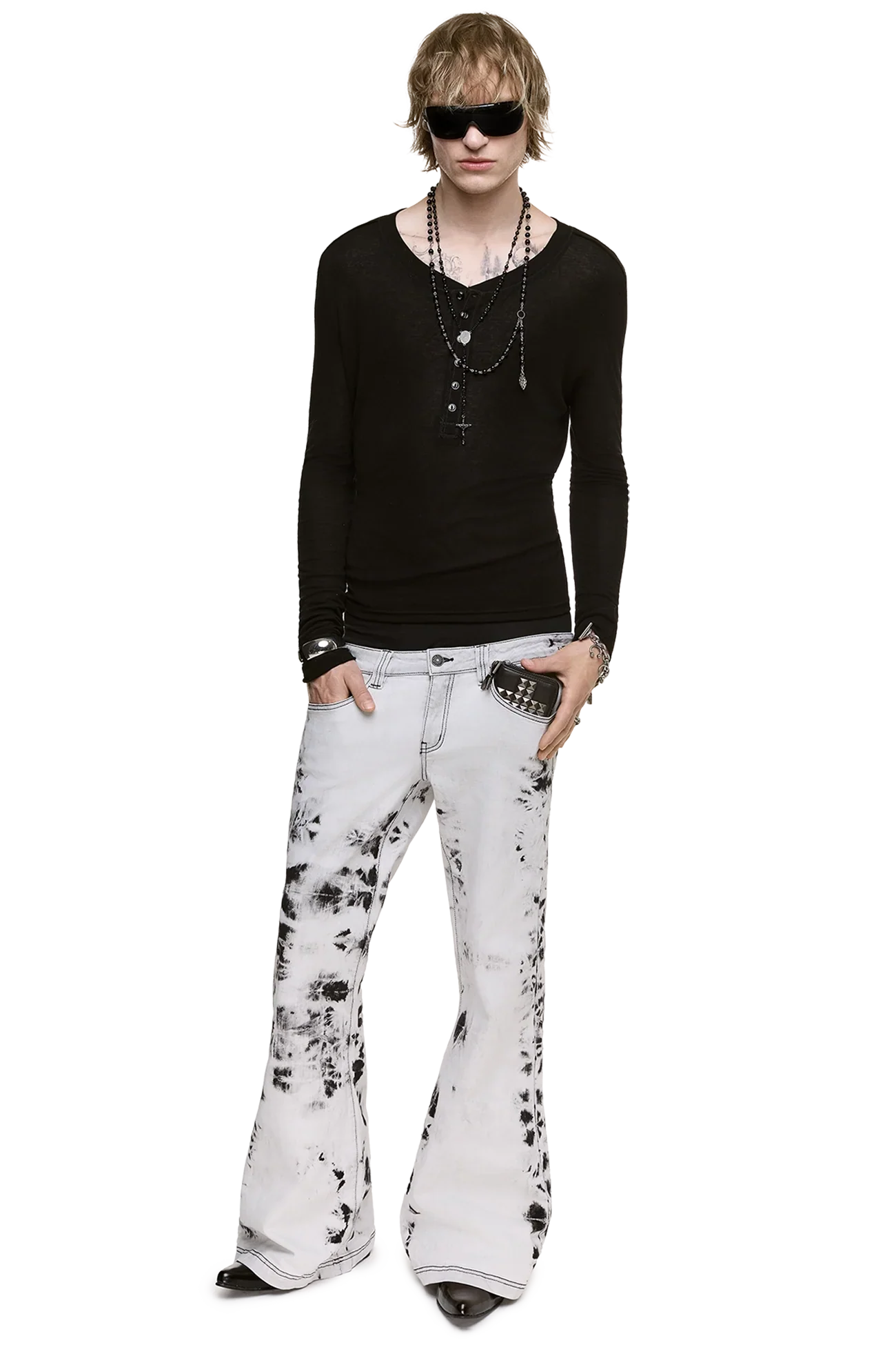 Bianco Flared Jeans - Image 3