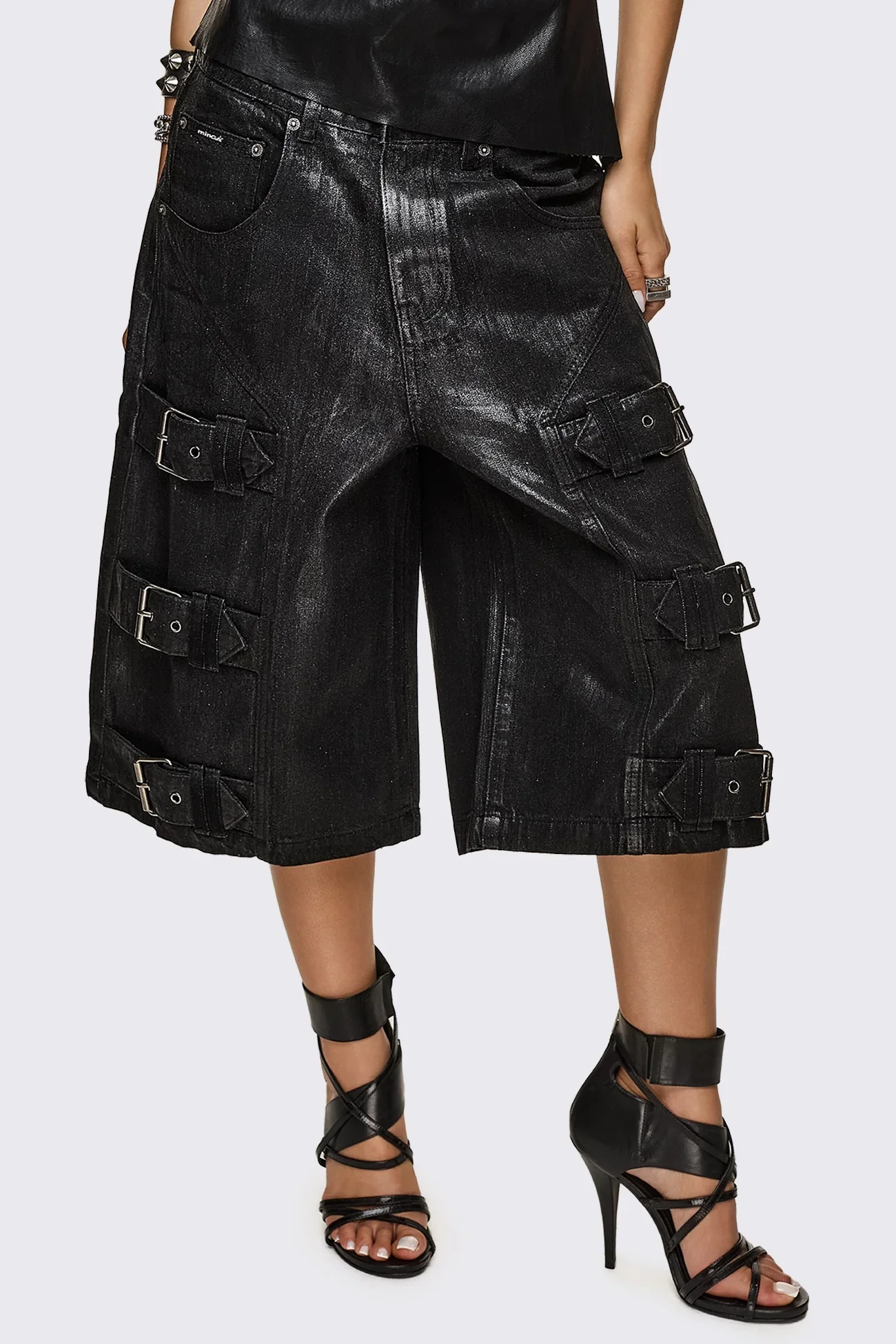 Buck Coated Jorts - Image 5
