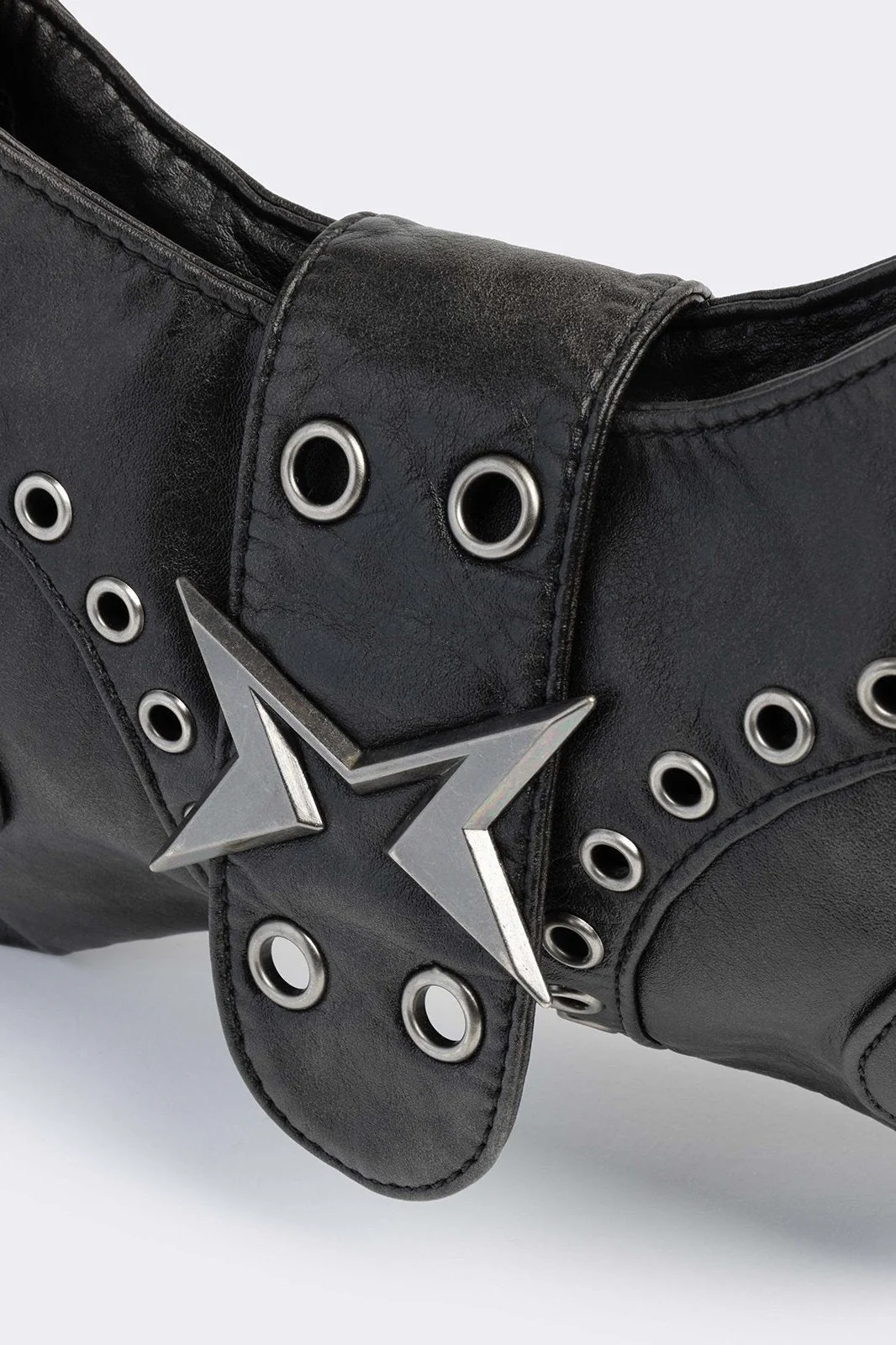 Charli Faux Leather Baguette Bag - Image 4