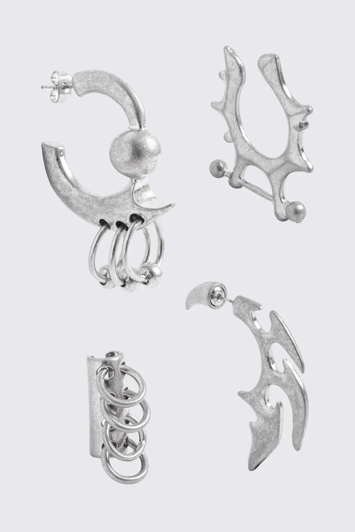 Dark Tribal Earring Set - Image 2