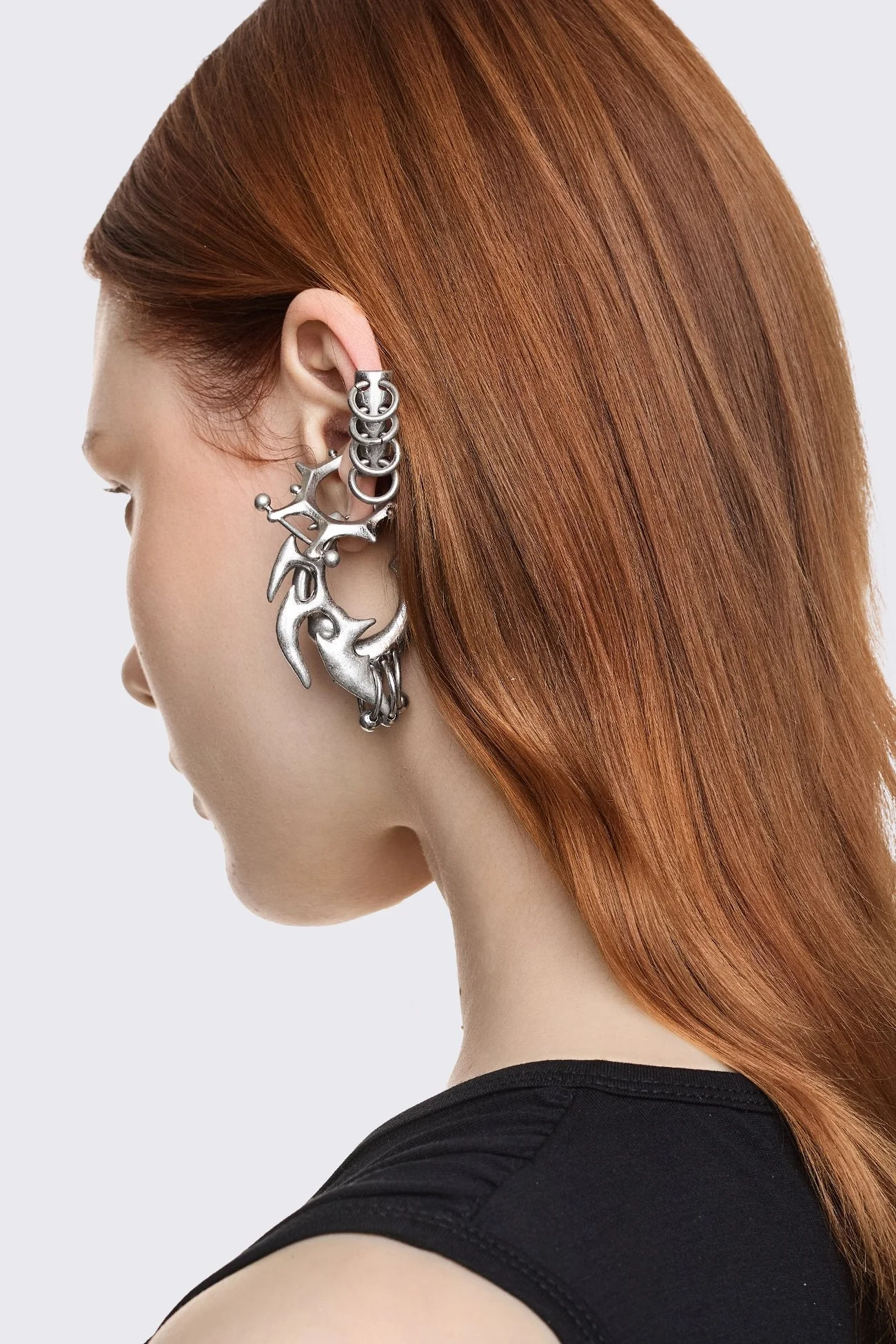 Dark Tribal Earring Set - Image 6