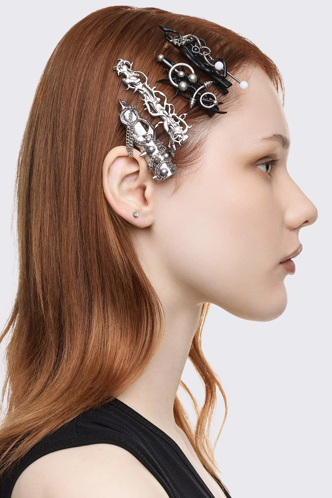 Elysium Metal Hair Clip Set - Image 4