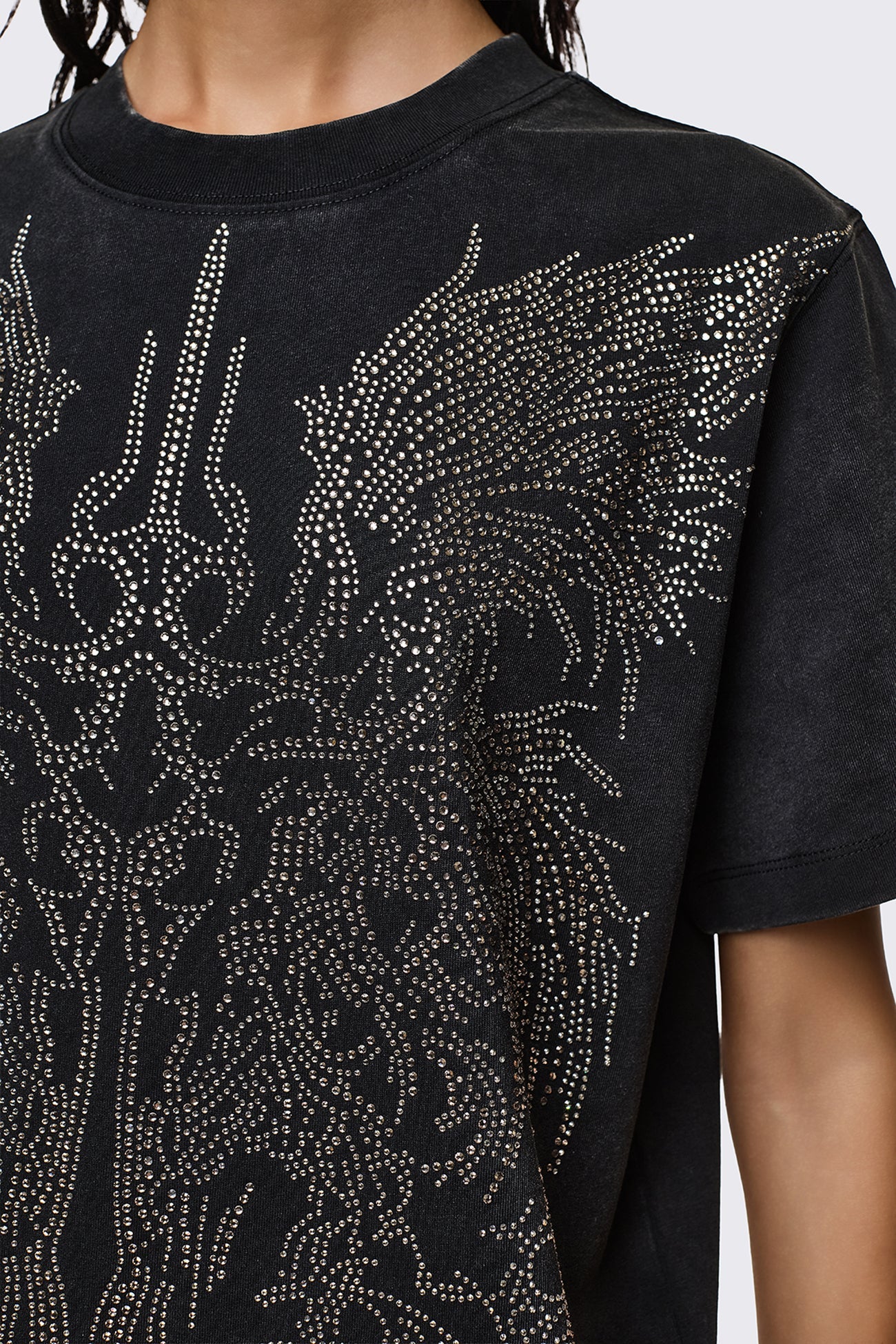 Elysium Sigil Rhinestone Graphic T-Shirt - Image 5