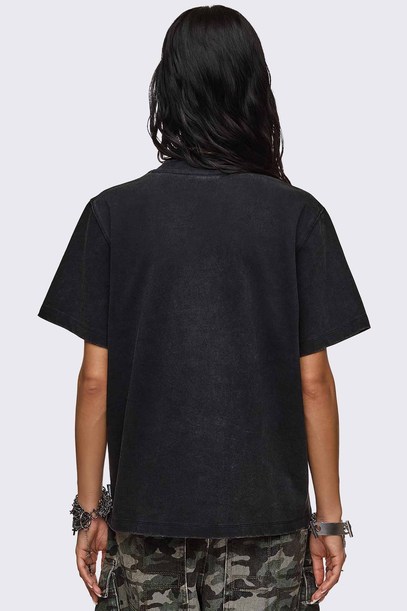 Elysium Sigil Rhinestone Graphic T-Shirt - Image 7