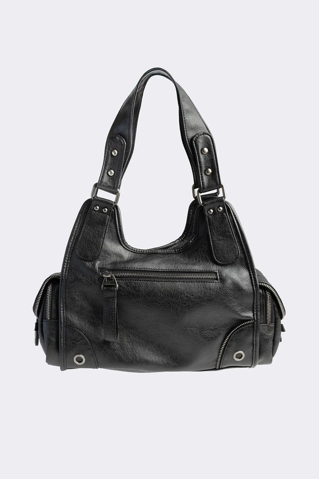 Jules Faux Leather Shoulder Bag - Image 7