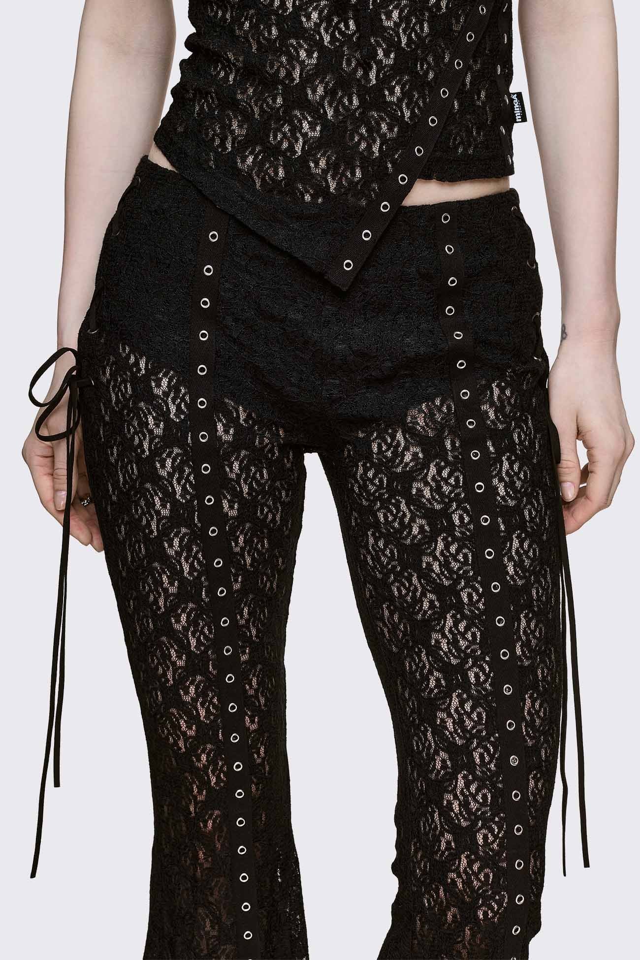 Moor Lace Flared Pants - Image 3