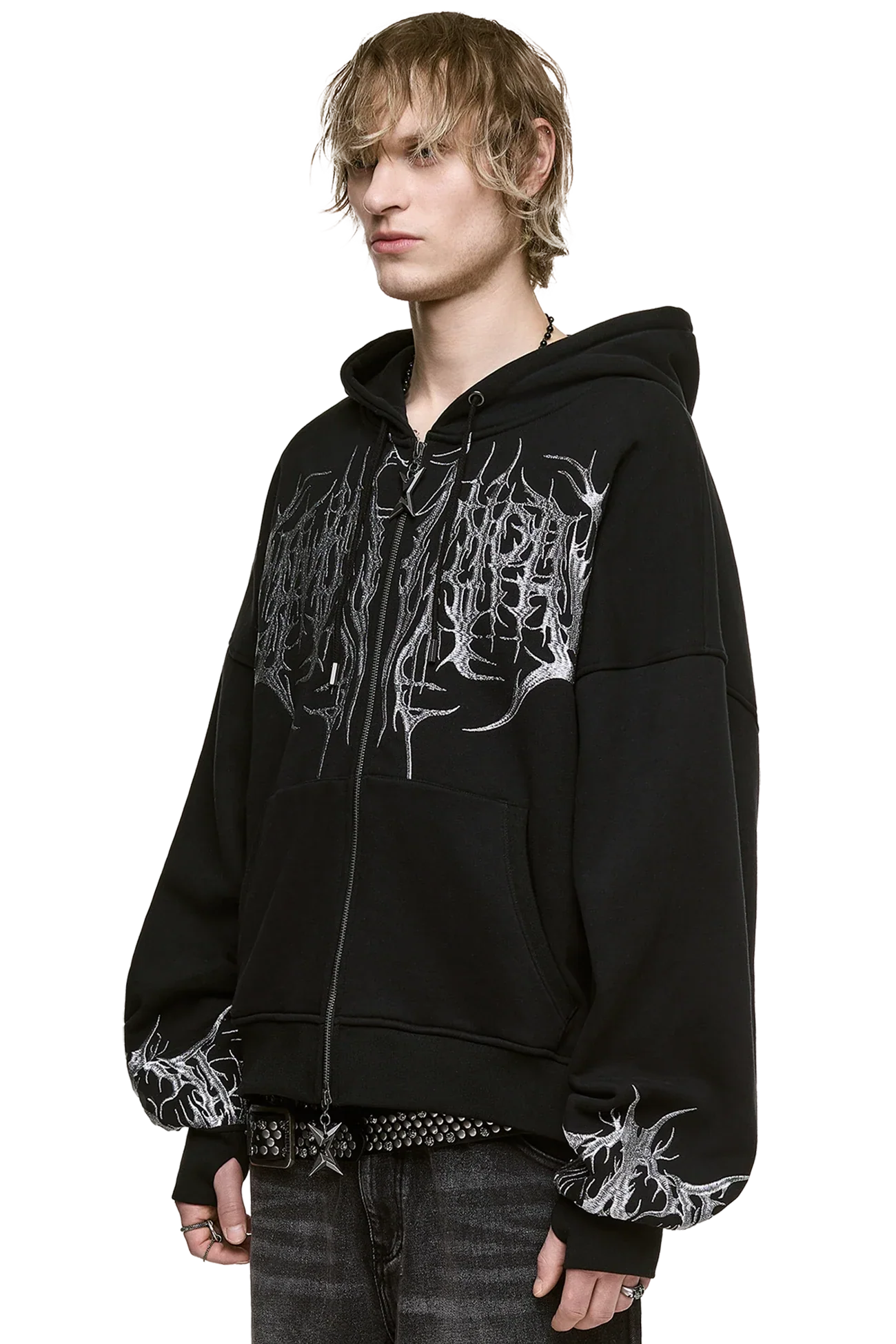 Venom Zip Up Hoodie - Image 3
