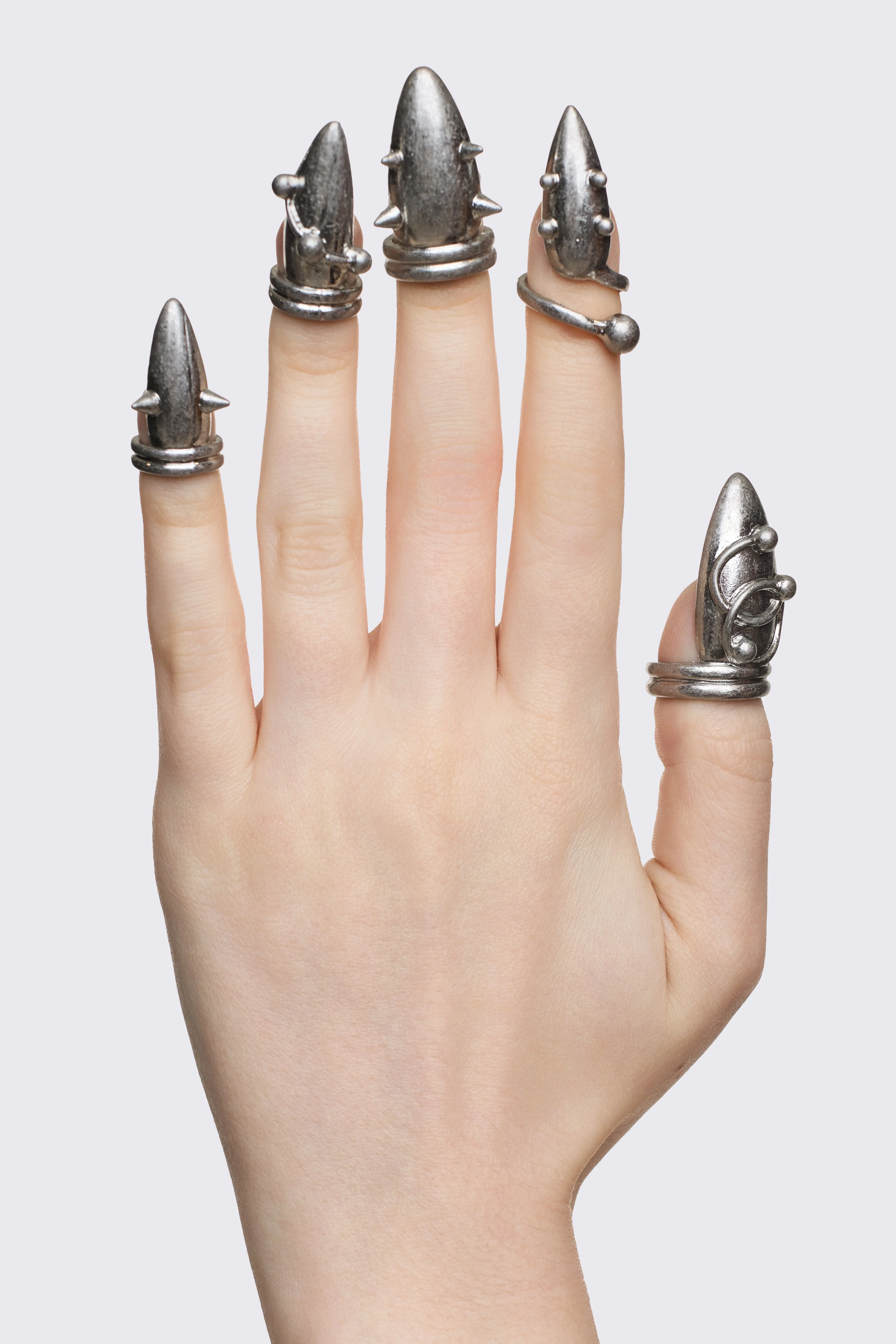 Vicious Nail Ring Set - Image 2