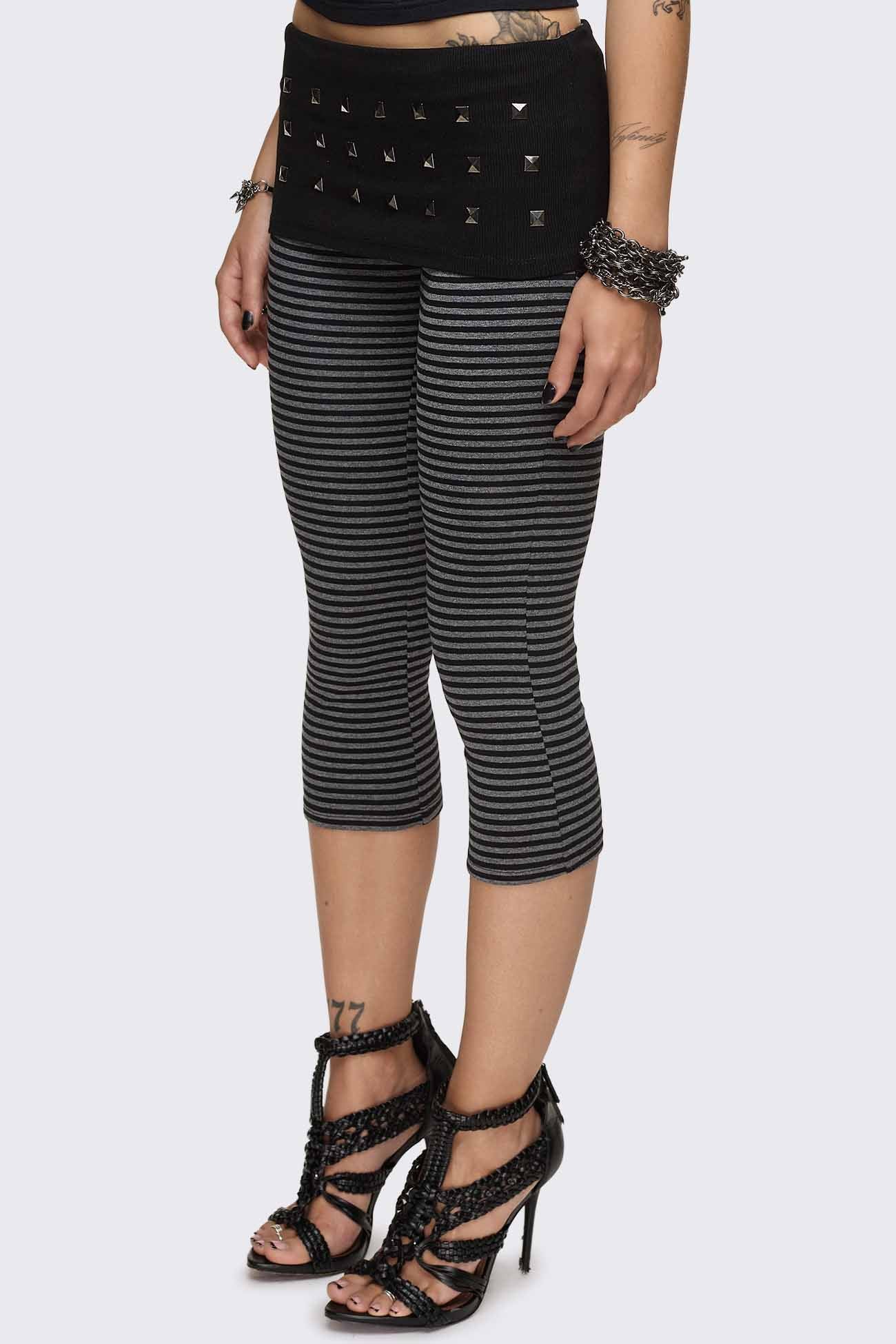 Vonn Striped Capri Pants - Image 5