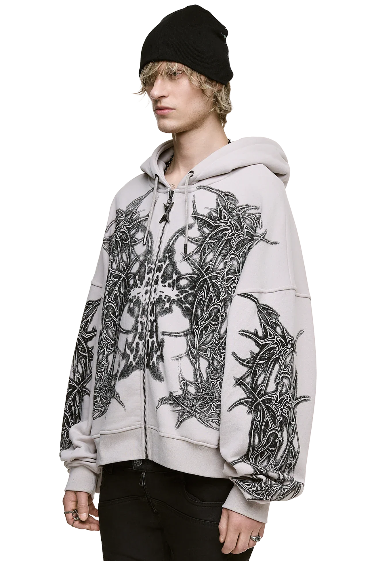 Zyre Zip Up Hoodie - Image 4